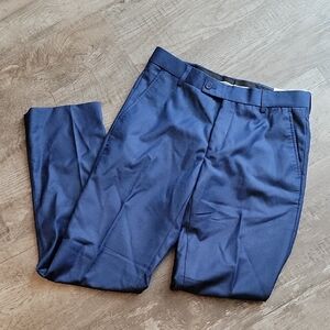 Ferrecci Men's Indigo Dress Trousers